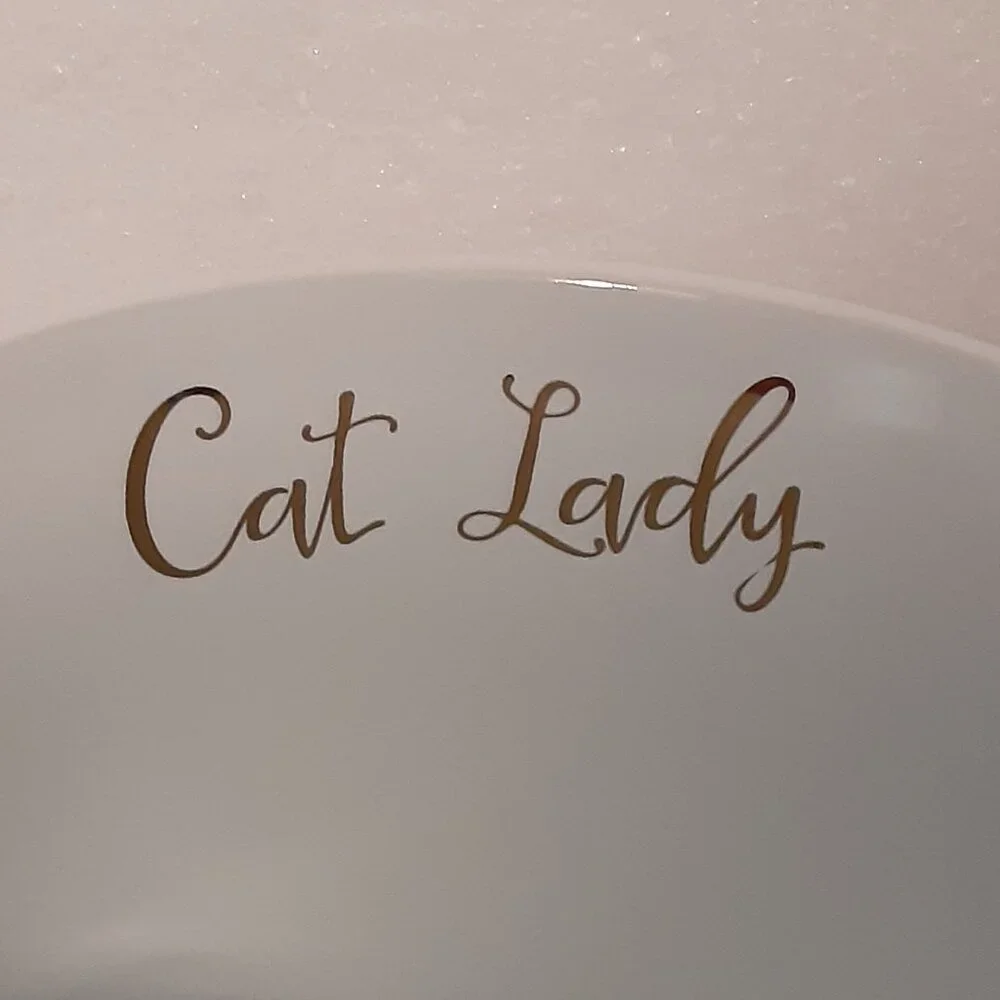 Pink “CAT LADY” Ceramic Mug - Picture 4 of 6